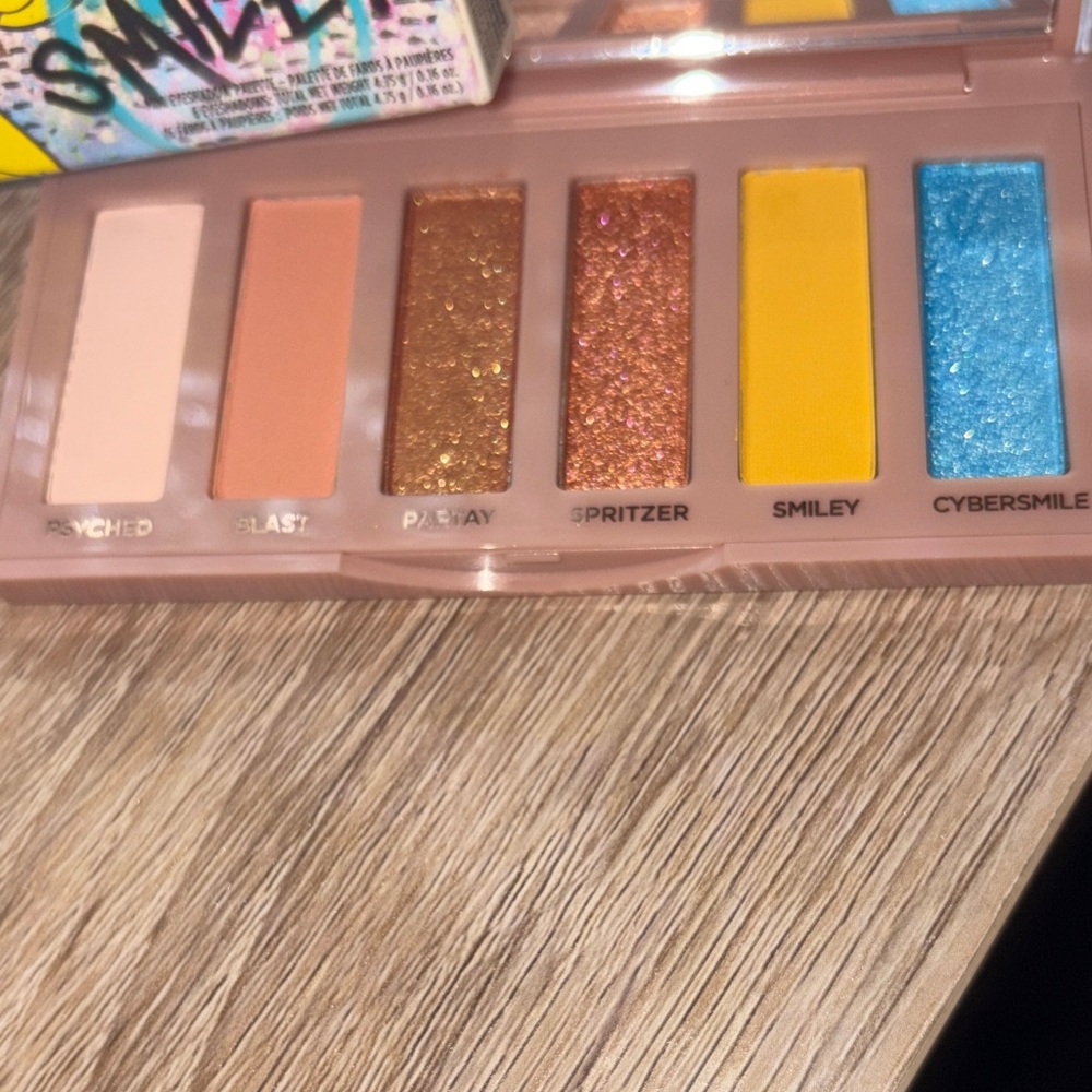 Naked Cosmetics Smiley Eyeshadow Palette - Multi-Color Shine - Picture 3 of 3